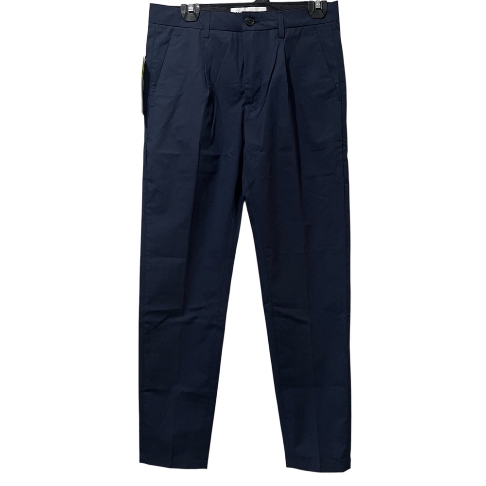 Department Five Pants Men 30 X 29”navy Blue Straight Leg Button Fly Italy NEW